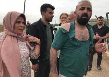 Haliliye’de Yeşil Sol Parti Milletvekili Ferit Şenyaşar ve beraberindeki heyete saldırı