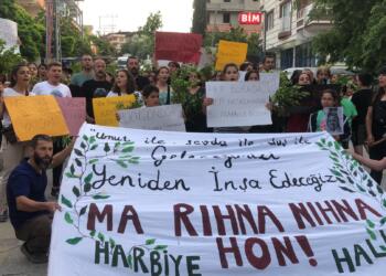 Hatay’da depremin 100’üncü gününde eylem: Unutmak yok, affetmek yok