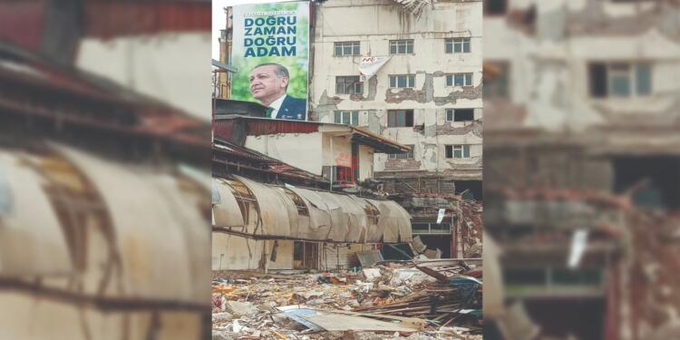 Balkonun altında derin yoksulluk