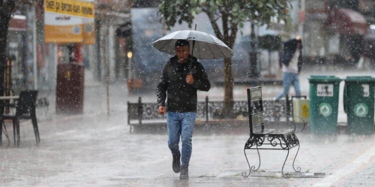 Ankara için kuvvetli yağış uyarısı