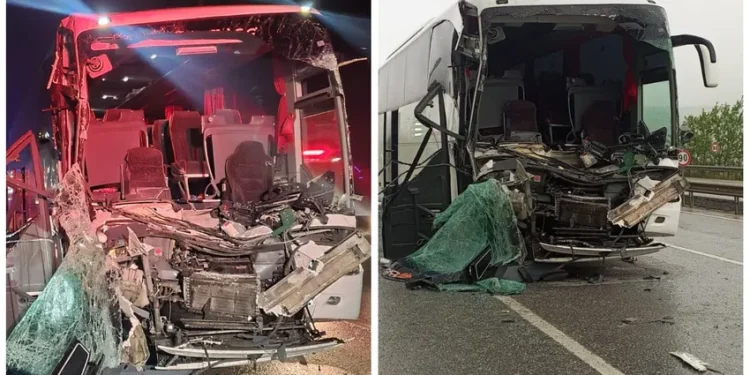 Balıkesir’de kaza: Çoğu öğrenci 33 yaralı