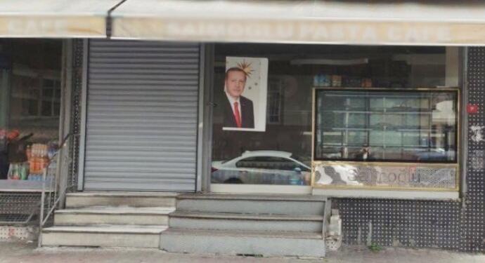 Erdoğan sloganına tepki gösteren fırıncının dükkanı mühürlendi