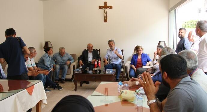 Yeşil Sol Parti Hristiyan cemaatleri ile bir araya geldi