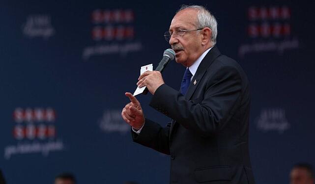Kılıçdaroğlu Samsun mitingine çelik yelekle katıldı