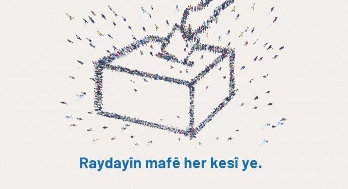 ESHİD Kürtçe seçim bilgilendirme videosu yayınladı