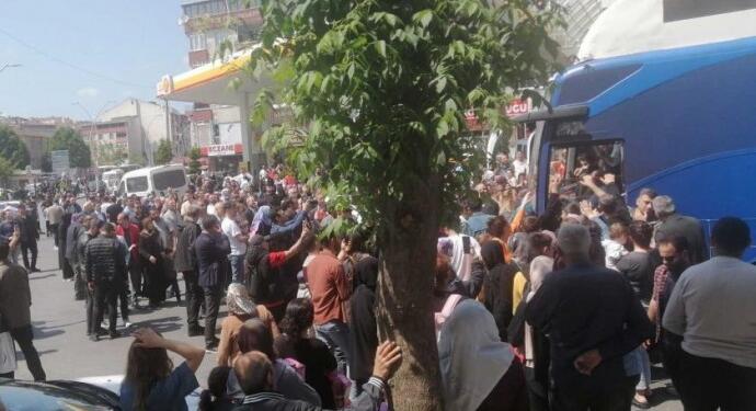 Sultangazi’de Soylu’ya protesto