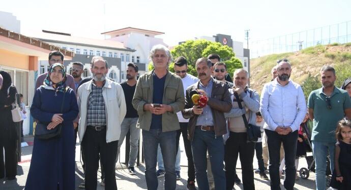 Riha’da öğretmene şiddet protesto edildi