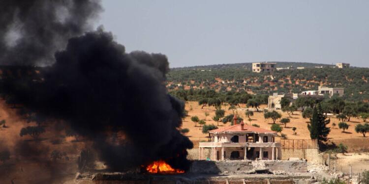 Rusya İdlib’e saldırdı: En az 7 ölü