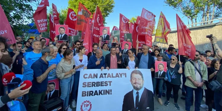 TİP 36 ilde eylemde: Can Atalay’ı serbest bırakın
