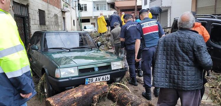 Ordu ve Giresun’da sel
