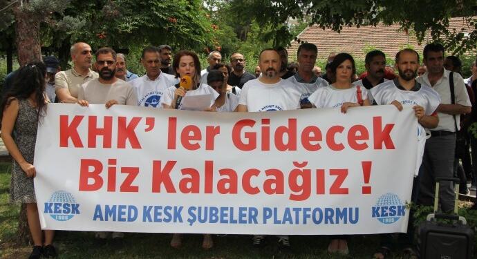 KESK Amed Şubesi : Hiçbir güç bizi mücadelemizden alıkoyamaz