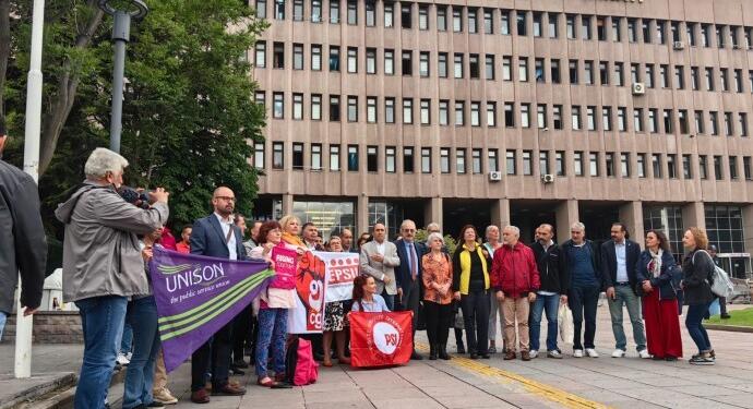 SES Genel Kadın Sekreteri Atabey tahliye edildi