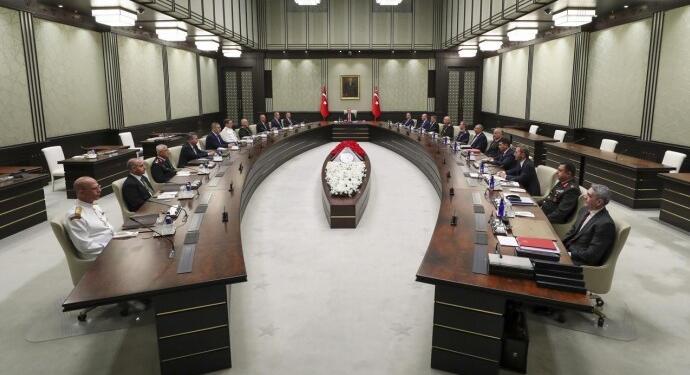 Yeni kabinenin ilk MGK toplantısı başladı