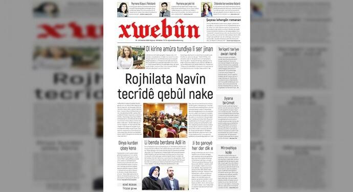 Xwebûn ‘Rojhilata Navîn tecrîdê qebûl nake’ manşetiyle çıktı