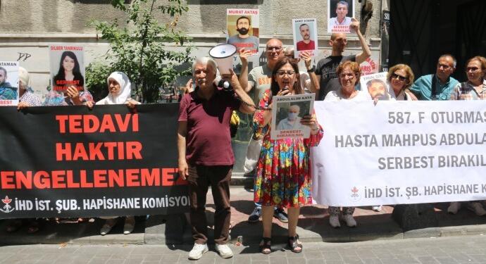 Üç kentte yüzde 93 engelli ağır hasta tutuklu Kaya için eylem