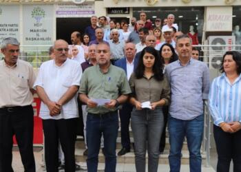 Mêrdîn’de SİHA saldırılarına karşı açıklama