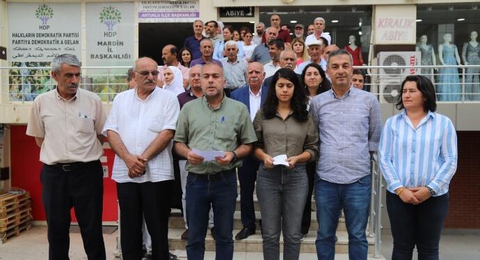 Mêrdîn’de SİHA saldırılarına karşı açıklama