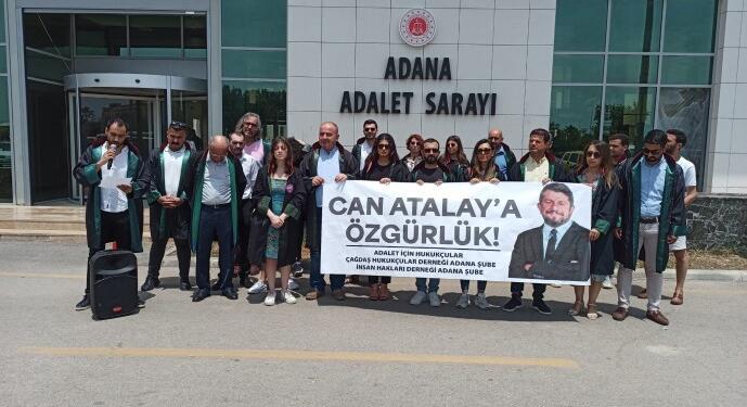 Can Atalay için avukatlardan eylem