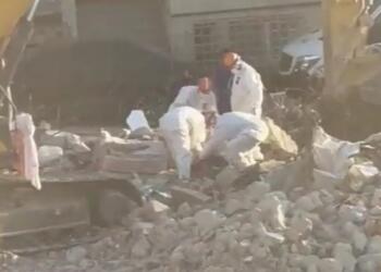 Depremin 135’inci gününde bir kadının cenazesi bulundu