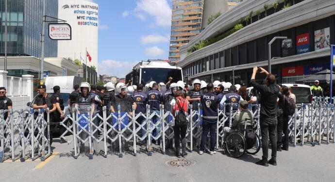 Direnişteki inşaat işçileri yeniden gözaltına alındı