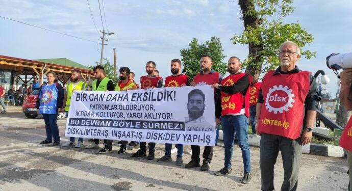 Üç sendikadan iş cinayetlerine karşı örgütlenme çağrısı