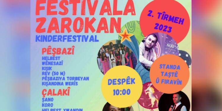 Çocuklar festival düzenliyor