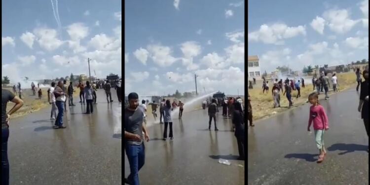 DEDAŞ ekipleri askerlerle birlikte halka saldırdı