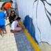 Semsûr’de çocuklarla graffiti etkinliği