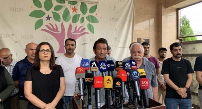 HDP Hewlêr temsilciliğinden Arasan açıklaması