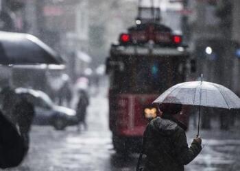 İstanbul için sağanak yağış uyarısı