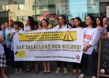 Kadınlardan Mücella Yapıcı’nın tedavi hakkının engellenmesine tepki