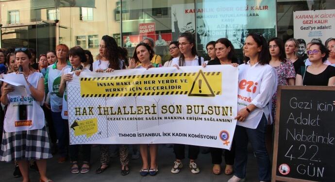 Kadınlardan Mücella Yapıcı’nın tedavi hakkının engellenmesine tepki