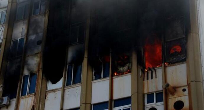 Adana’da kuyumcu atölyesinde yangın