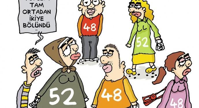 LeMan’dan seçim kapağı: Toplum tam ortadan ikiye bölündü