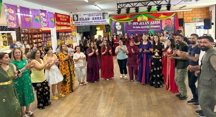 Londra’da Zilan Kadın Festivali gerçekleşti