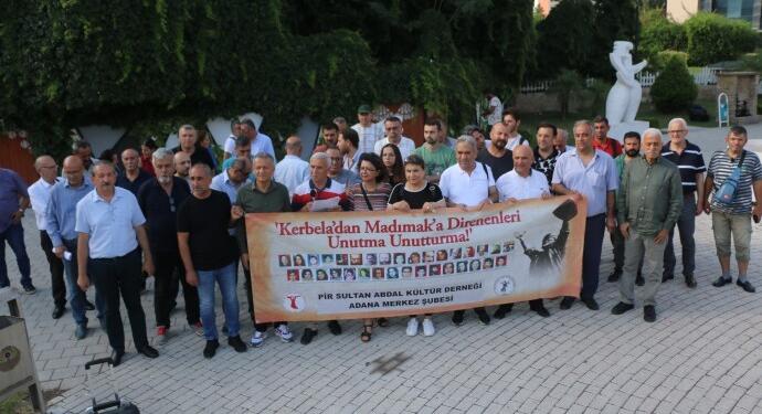 Adana’da Madımak anması