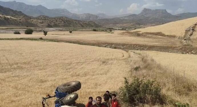 Şirnex’te traktör altında kalan kadın yaşamını yitirdi