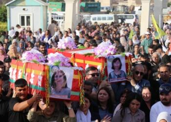 Yusra Derwêş, Leyman Şiwêş ve Fırat Tuma toprağa verildi