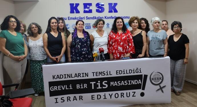 KESK’li kadınlardan açıklama: Eşdeğer işe eşdeğer ücret