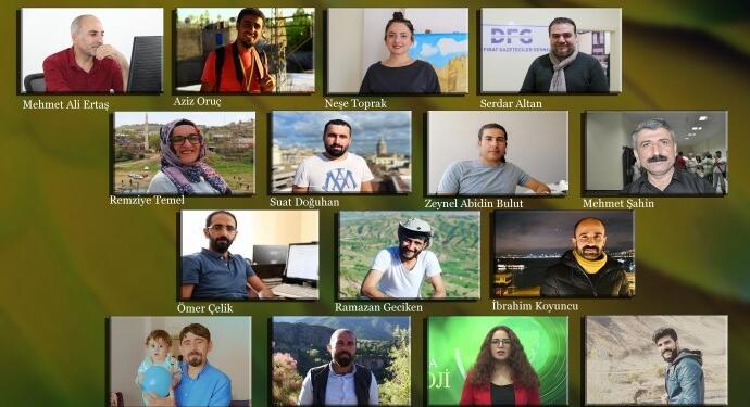 Tutuklu 15 gazeteciye tahliye