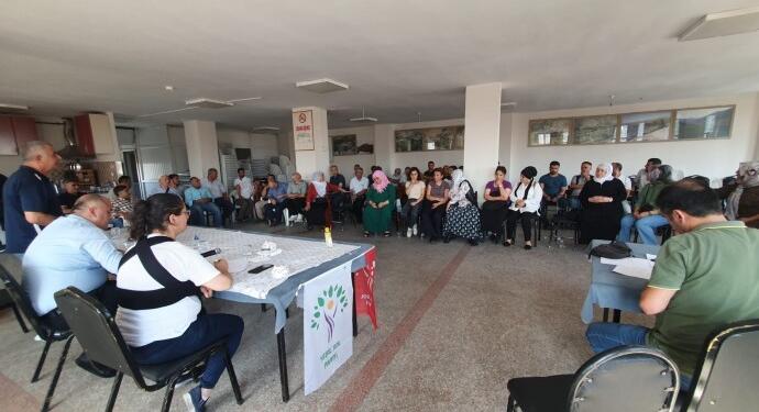 Yeşil Sol Parti ve HDP Bağcılar’da halk toplantısı düzenledi