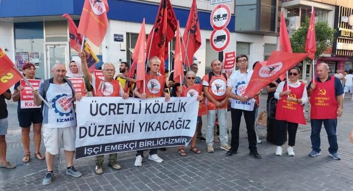 İşçi Emekçi Birliği’nden zamlara karşı protesto