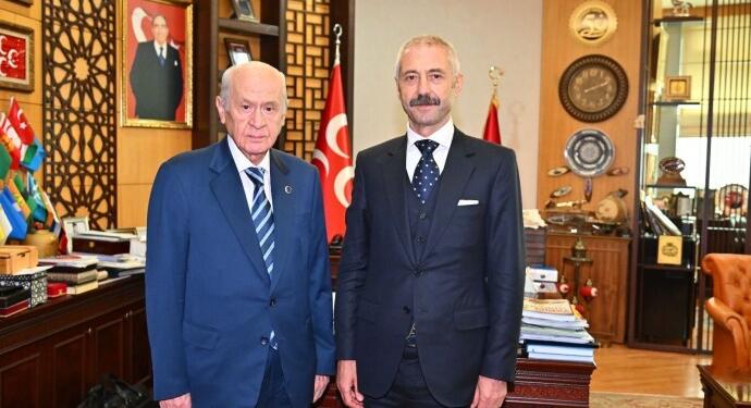 Tahliye edilen suç örgütü yöneticileri ilk olarak Bahçeli’yi ziyaret ediyor