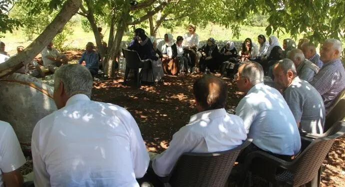 Şadiye Manap 30 yıl sonra doğduğu köyde