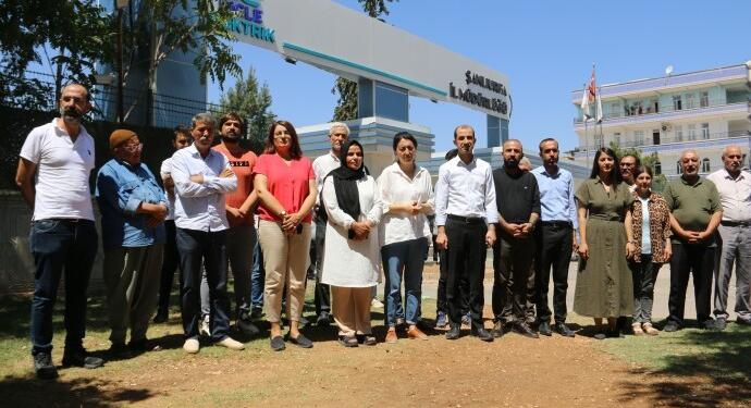 Yeşil Sol Parti’den DEDAŞ önünde açıklama: Zulüm şirketi