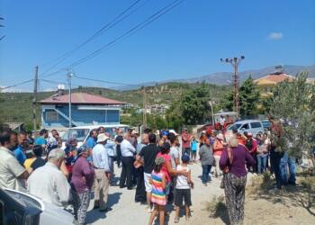 Antakya’da TOKİ yapımına karşı nöbet eylemi