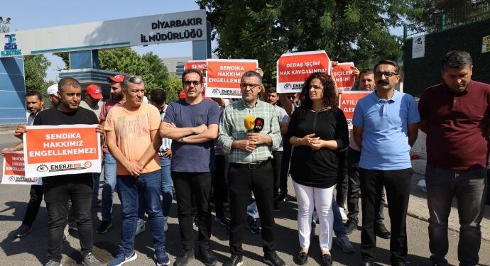 DEDAŞ işçileri kararlı: Hakkımızı alana kadar buradayız
