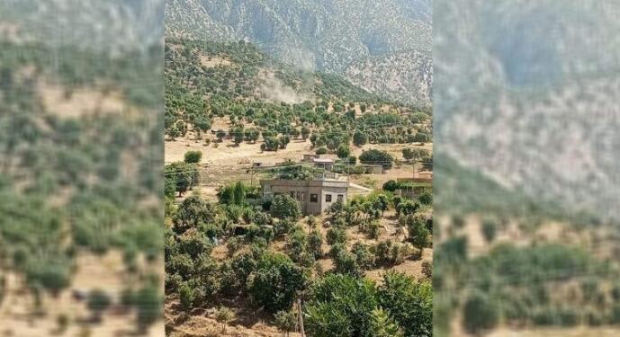 Türkiye Amêdiyê kırsalını bombaladı