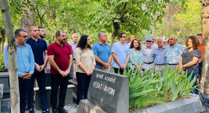 Vedat Aydın mezarı başında anıldı