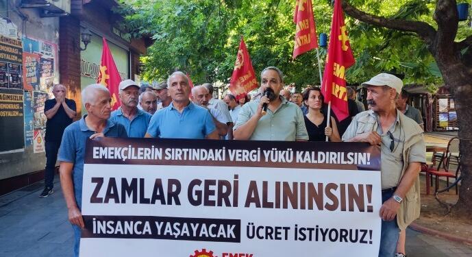 Dört bir yanda zam protestosu: Zamlar geri alınsın